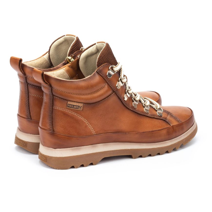 Women's Pikolinos VIGO Ankle Boots Brown | NZ E97320Q